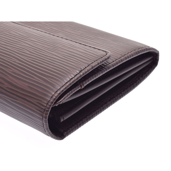 Louis Vuitton Epi Zipper Long Wallet Mocha Black - Picture 4 of 12